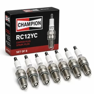 Champion Spark Plug Set RC12YC - GM/Chrysler V6/V8 Set of 6