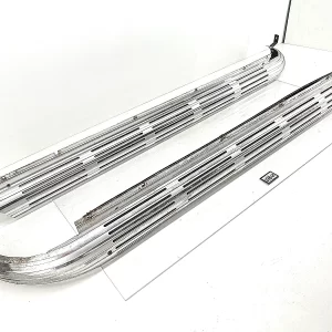 RARE Vintage OEM 1965 1966 1967 C2 Corvette PAIR Side Exhaust Pipe Covers Shield