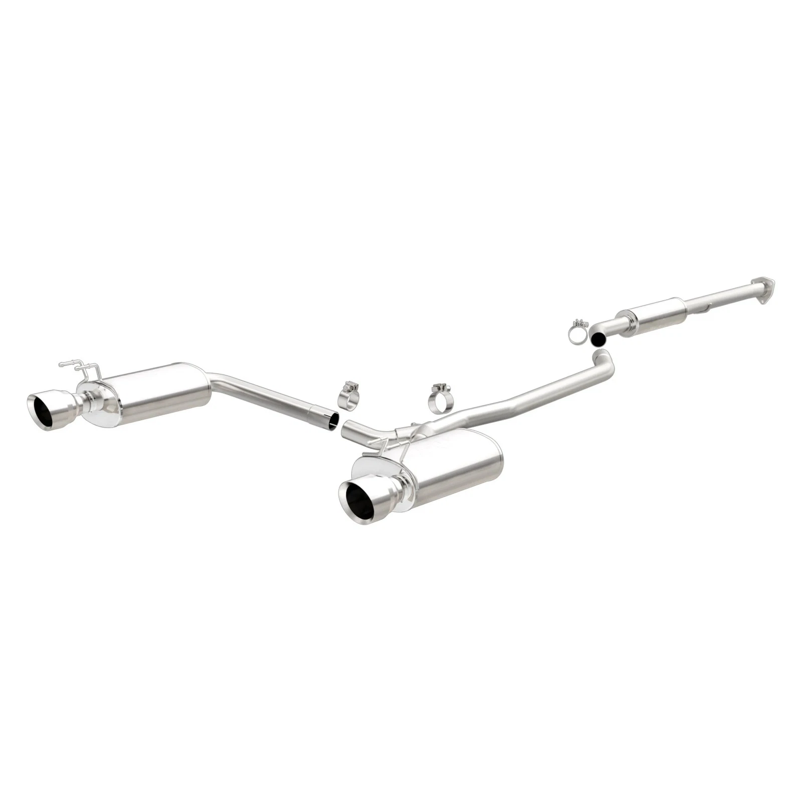 Honda Accord 2013–2017 Street Series Stainless Steel Cat-Back Exhaust System