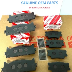 2011-2017 Toyota Camry Front & Rear Brake Pads Set
