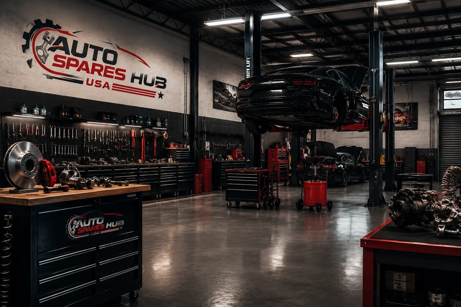 Auto Spares Hub Workshop