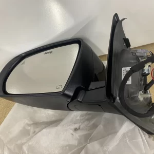 2017-2026 Jeep Compass Complete Genuine OEM Left Driver Side Door Mirror with Blind Spot & Turn Signal