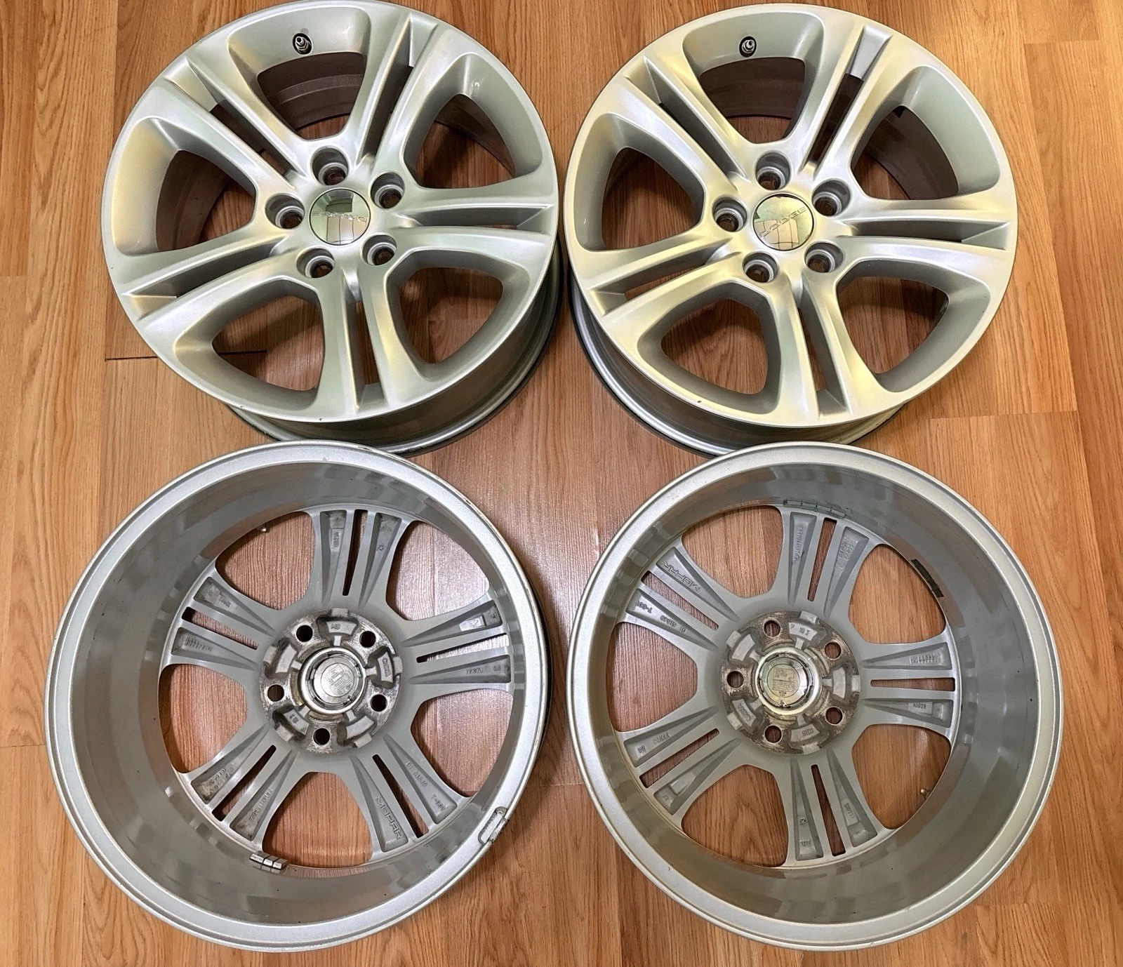 2022 Dodge Charger Complete Set of 4 Genuine OEM 17" Factory Wheels