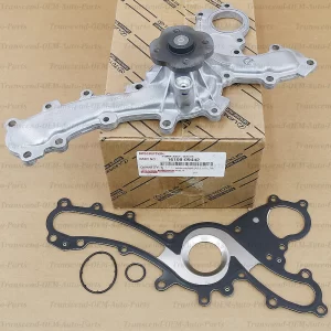 16100-09442 Genuine OEM Toyota Lexus 3.5L V6 water pump with gasket and O-ring