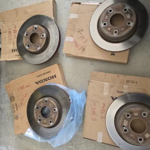 2017 Honda Accord Premium 5-Lug Brake Rotors