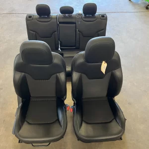 2017-2022 Jeep Compass Complete Genuine OEM Front & Rear Black Seat Set Lot #3470
