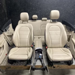 2019 Mercedes-Benz C-Class complete seats door trim and armrest interior set