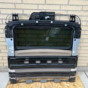 Alternative view of 2009-2015 Honda Pilot Complete Genuine OEM Sunroof Assembly Beige Sunshade