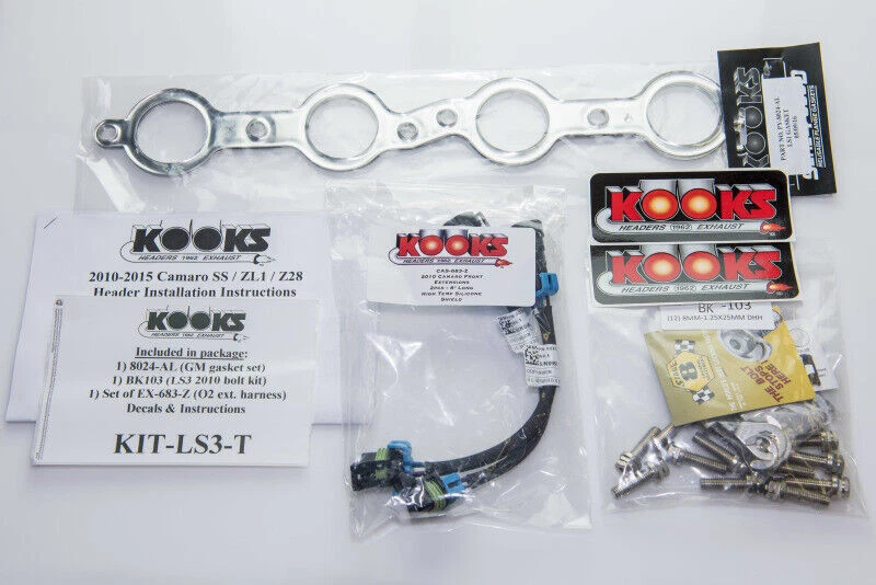 Kooks 2250H430 Long Tube Headers for 2010-2015 Chevy Camaro SS & ZL1 (6.2L V8) - Image 3